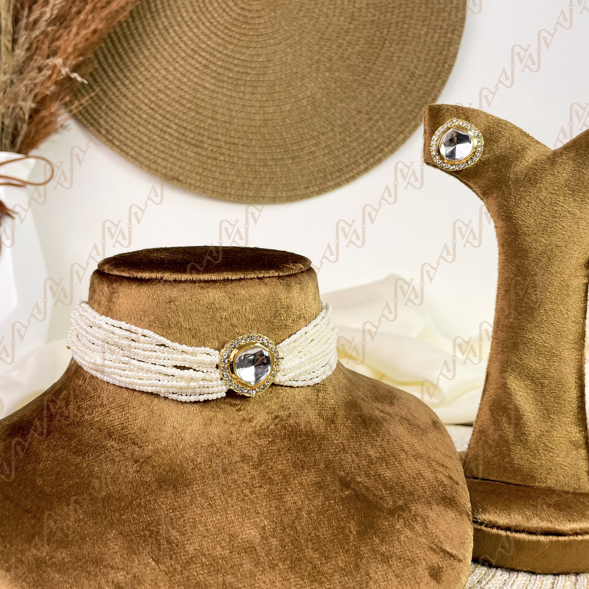 Eternal Pearl Kundan Choker