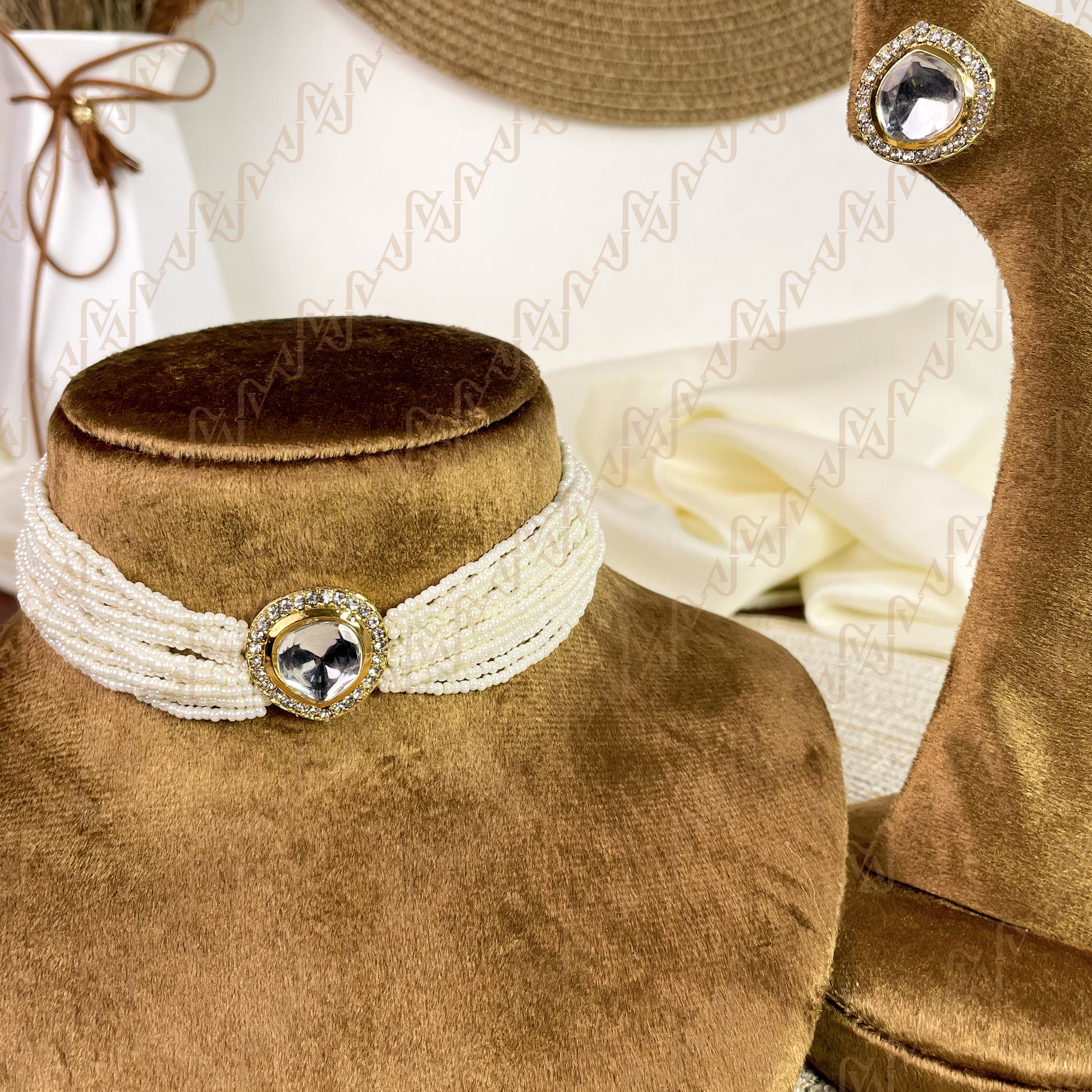 Eternal Pearl Kundan Choker