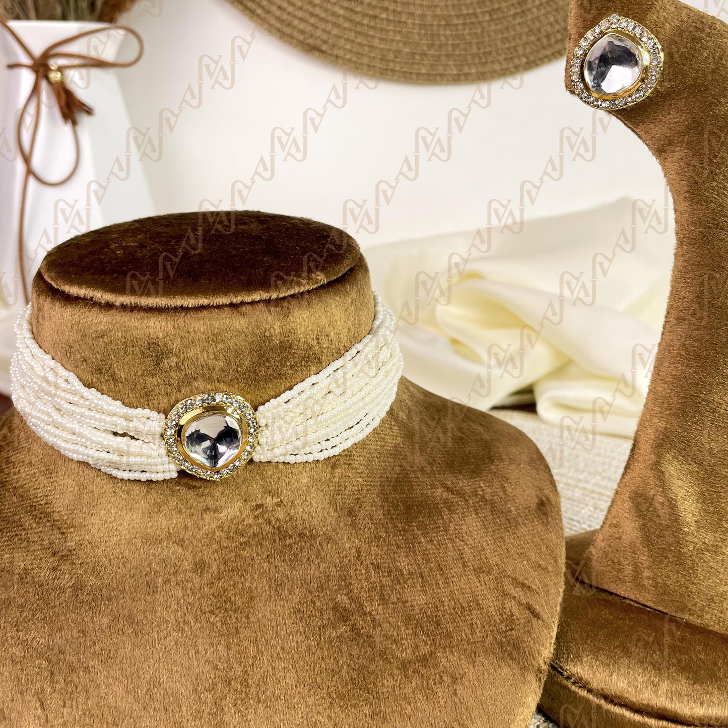 Eternal Pearl Kundan Choker