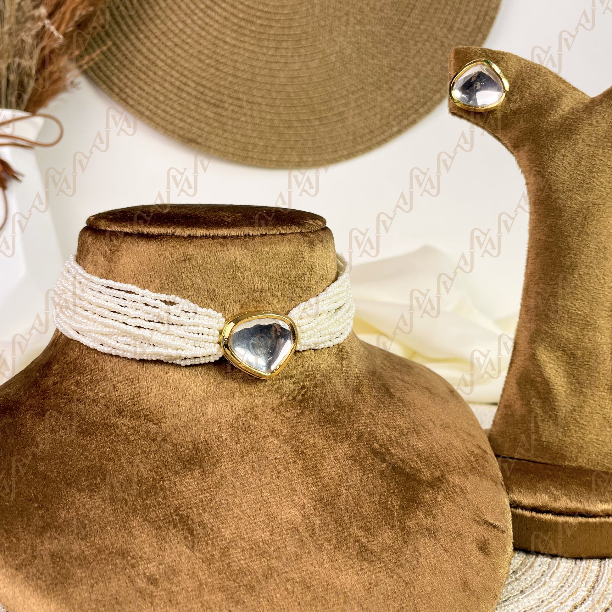 Supreme Pearl Kundan Choker