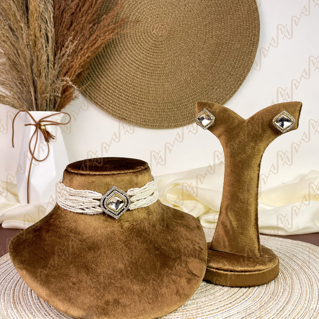 Jewel Pearl Kundan Choker