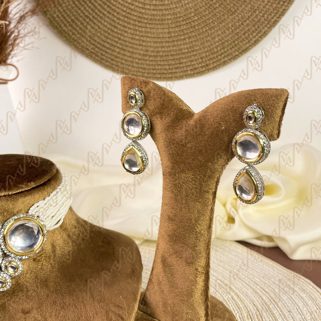 Aurora Drop Kundan Choker
