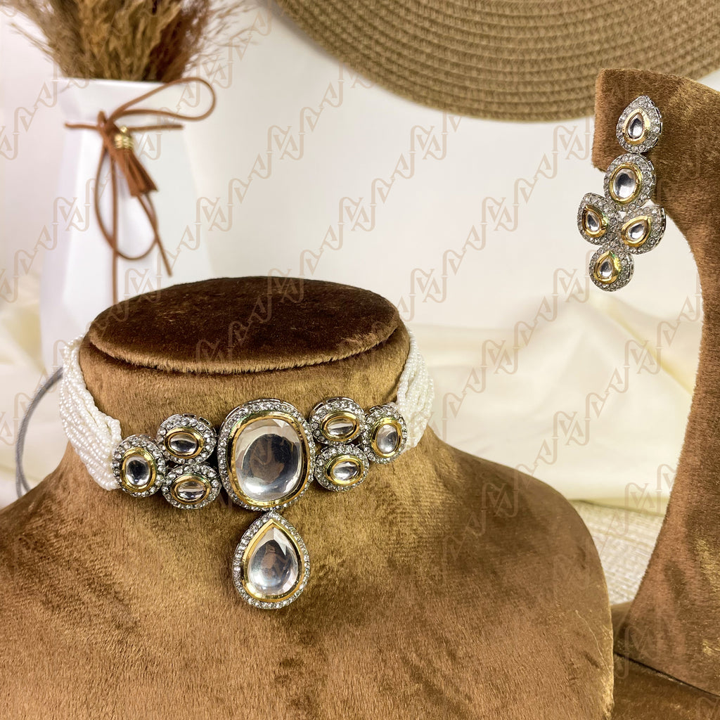 Aurum Sphere Kundan Choker