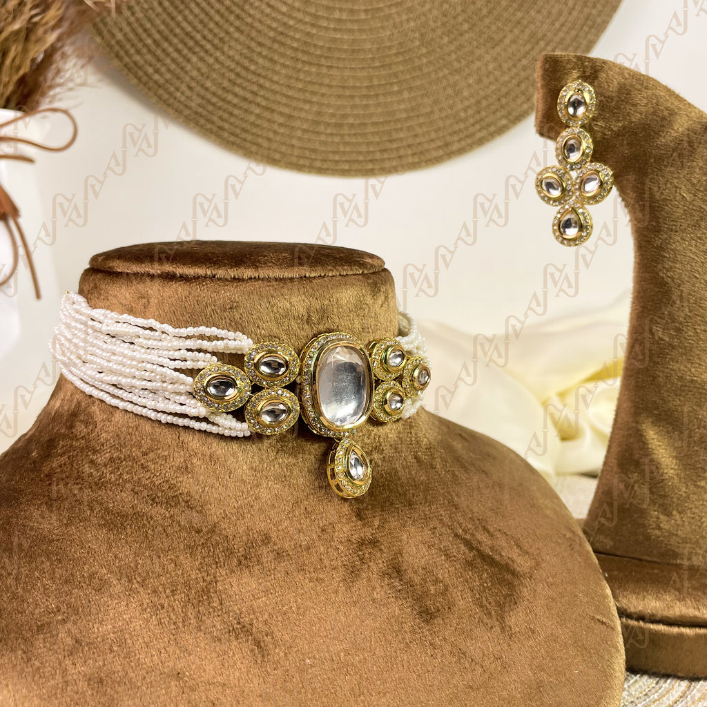 Jewel Crest Kundan Choker