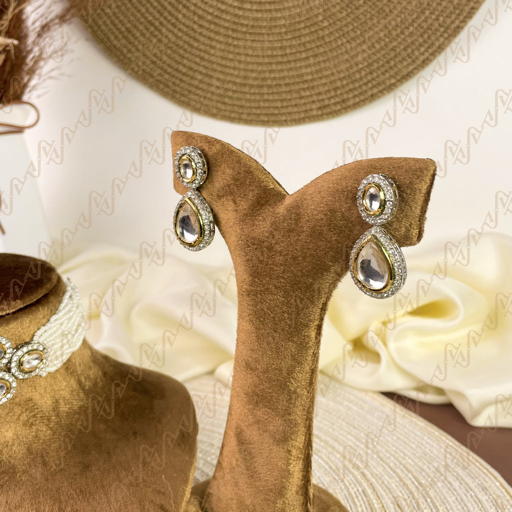 Mirror Bloom Kundan Choker