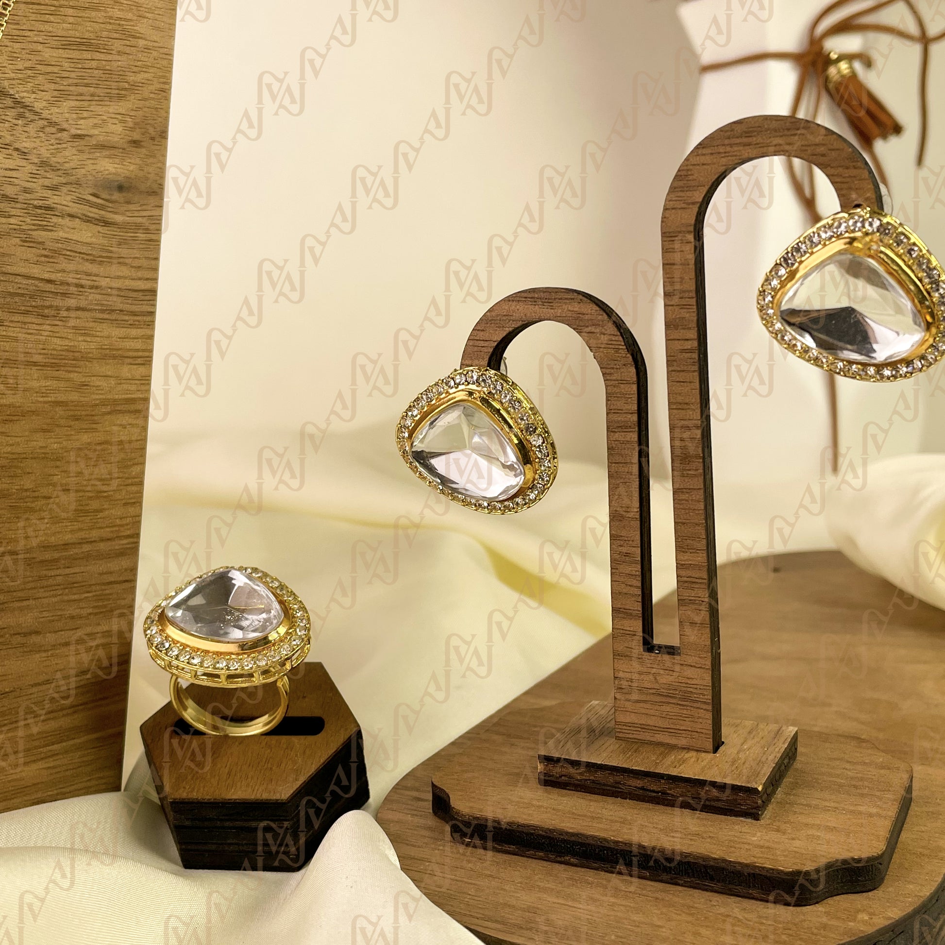 Classic Spark Kundan Combo Set