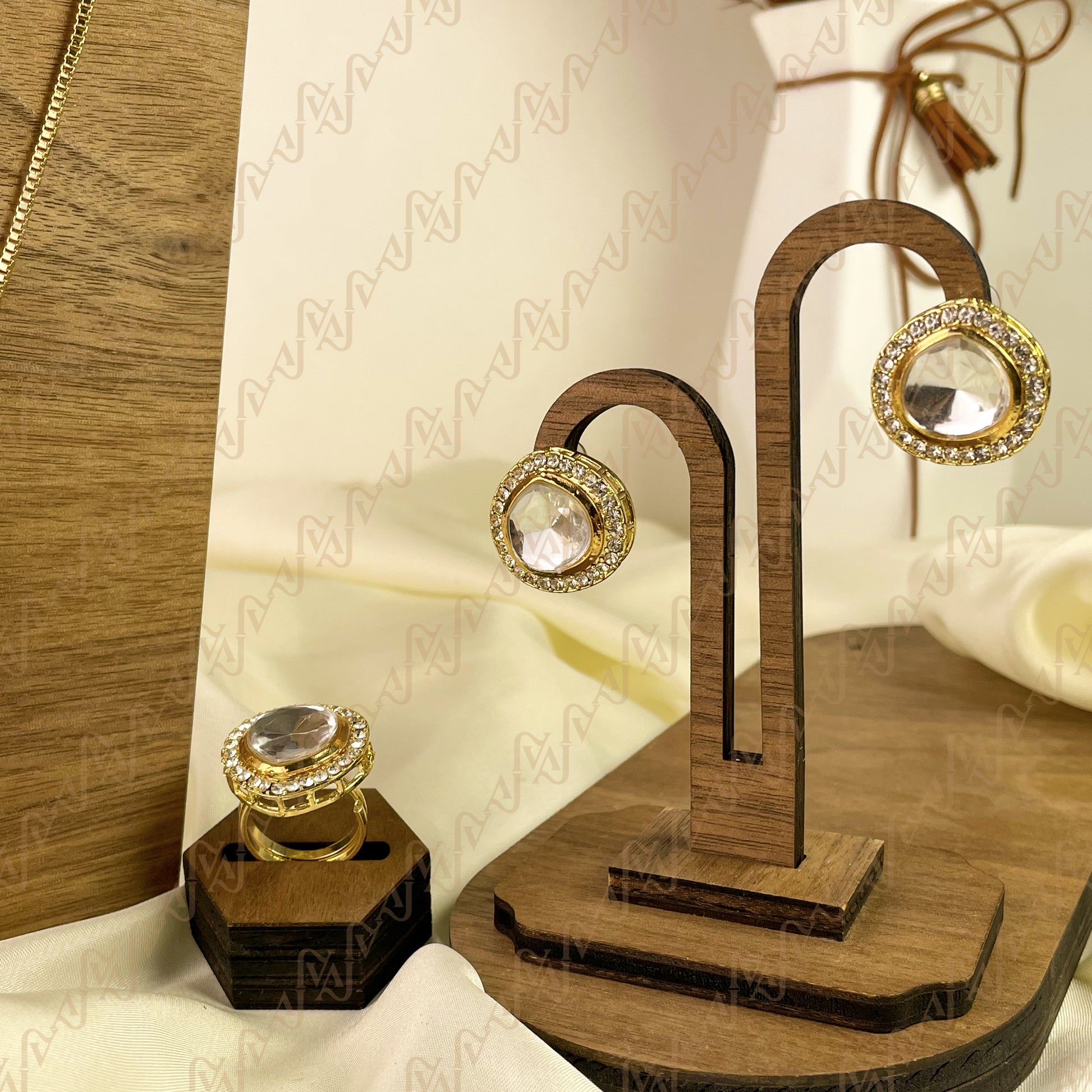 Pure Glow Kundan Combo Set