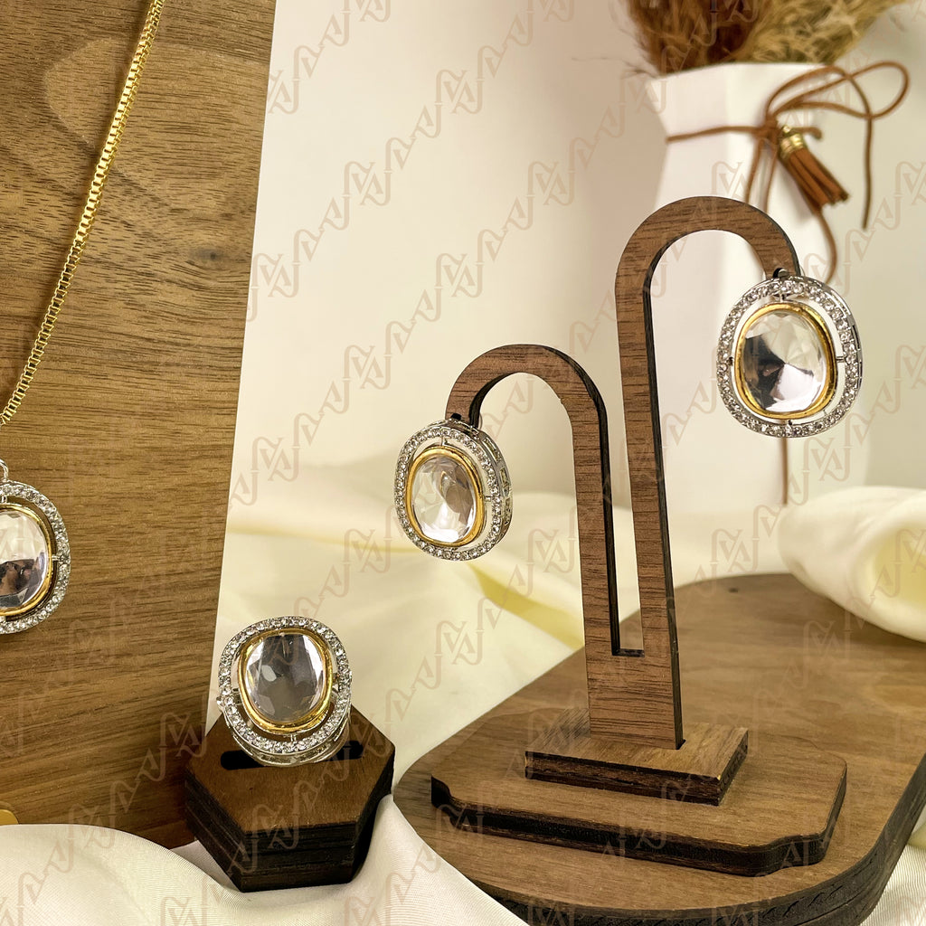 Luxe Glow Kundan Combo Set