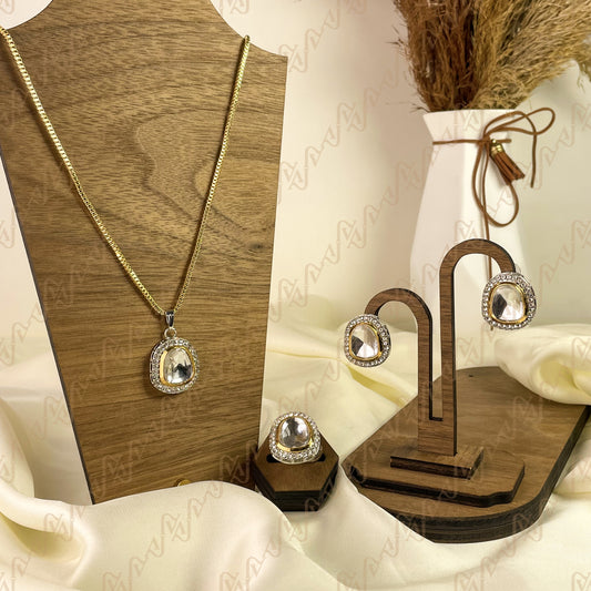 Radiant Touch Kundan Combo Set