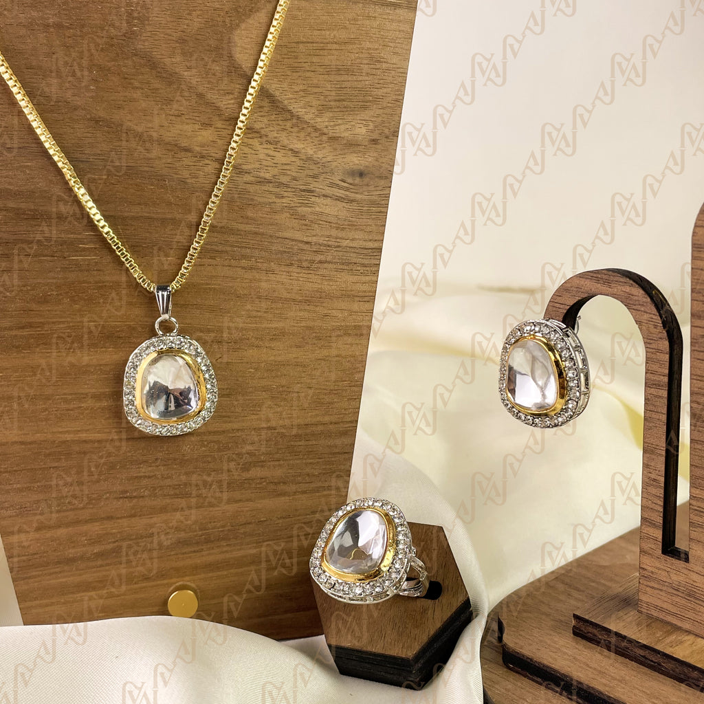 Radiant Touch Kundan Combo Set