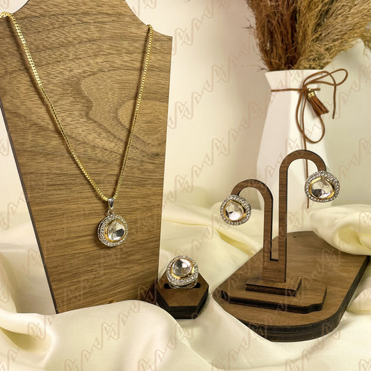 Grand Spark Kundan Combo Set