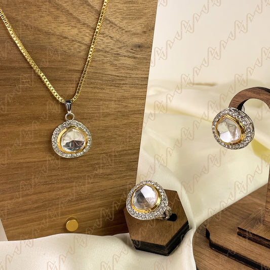 Grand Spark Kundan Combo Set