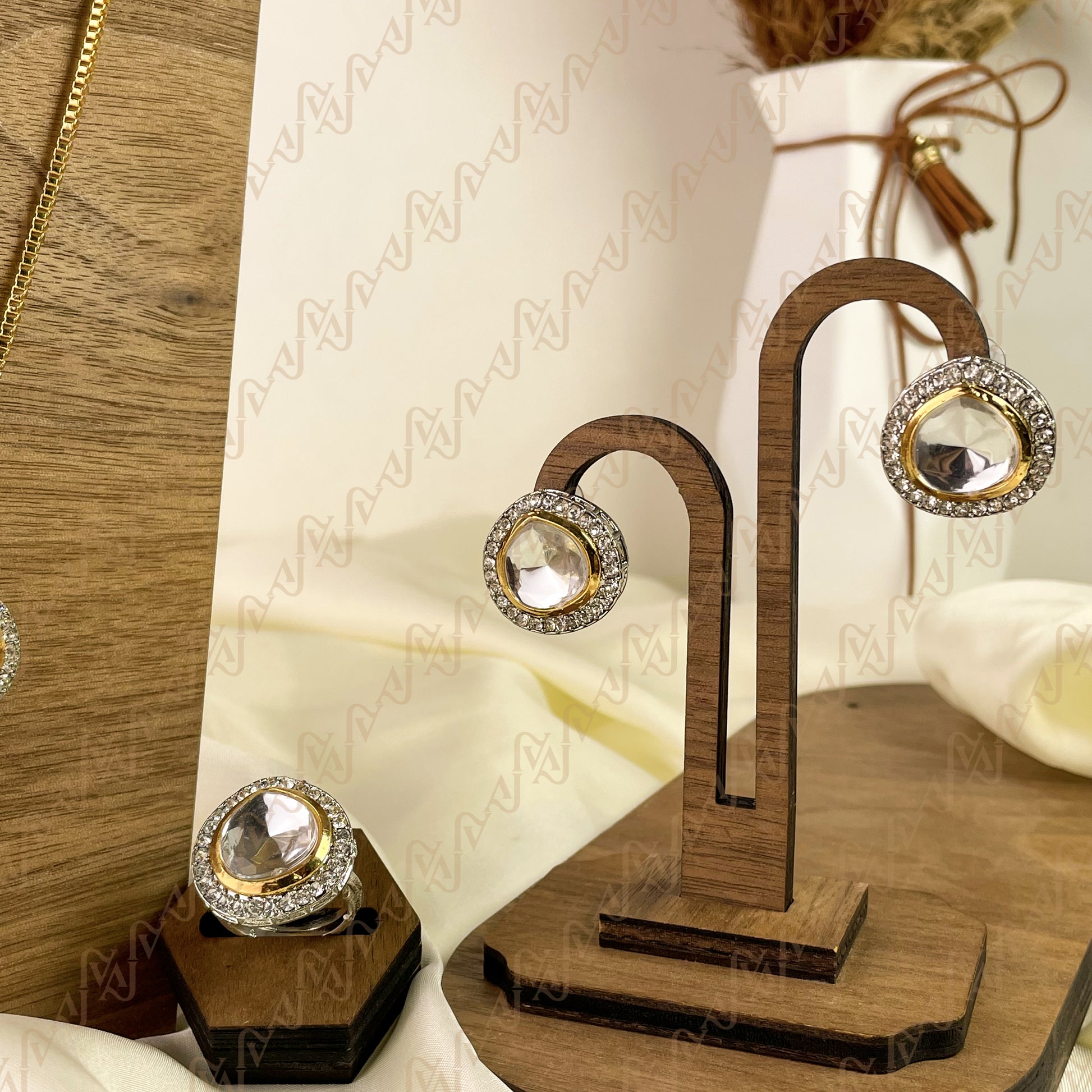 Grand Spark Kundan Combo Set