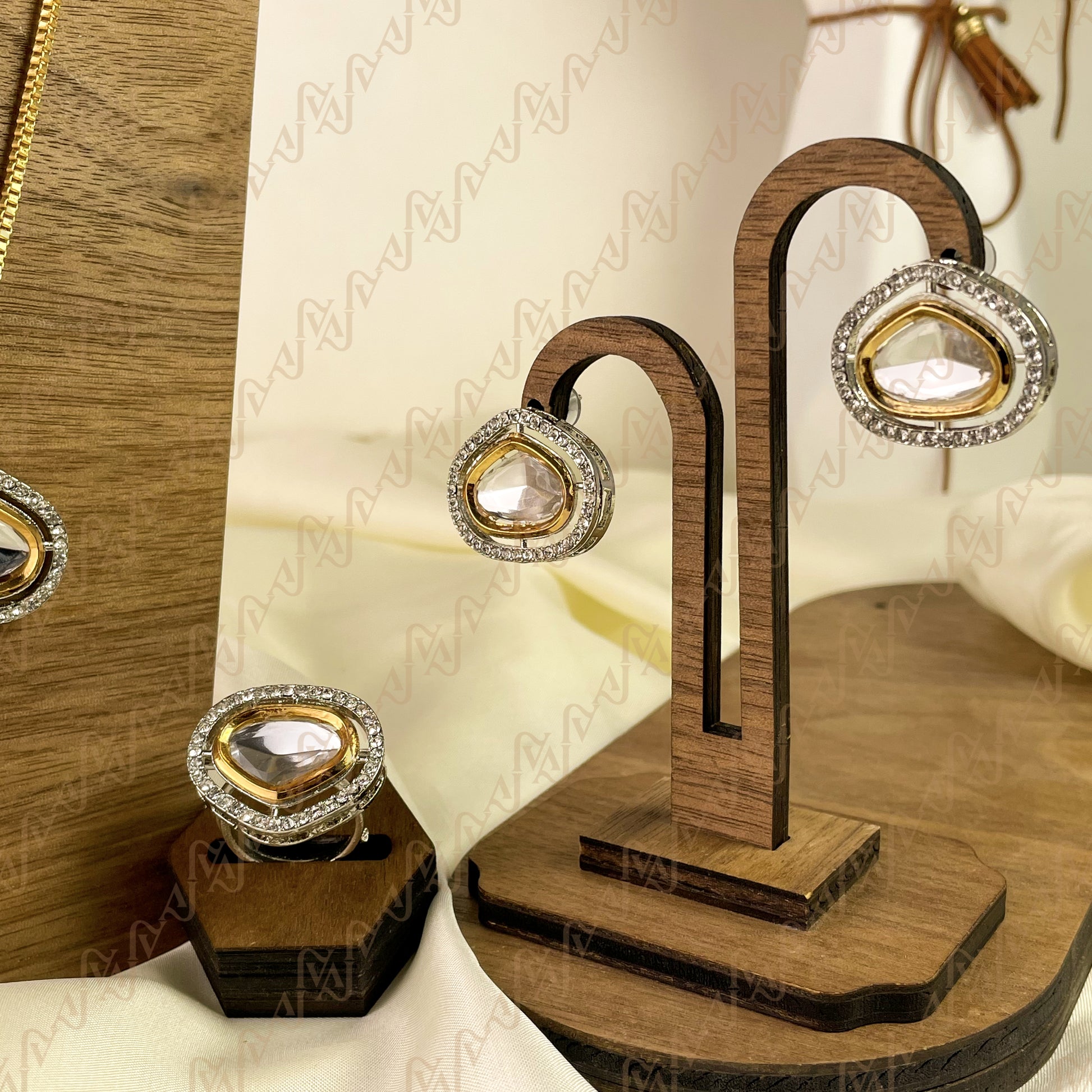 Precious Glow Kundan Combo Set