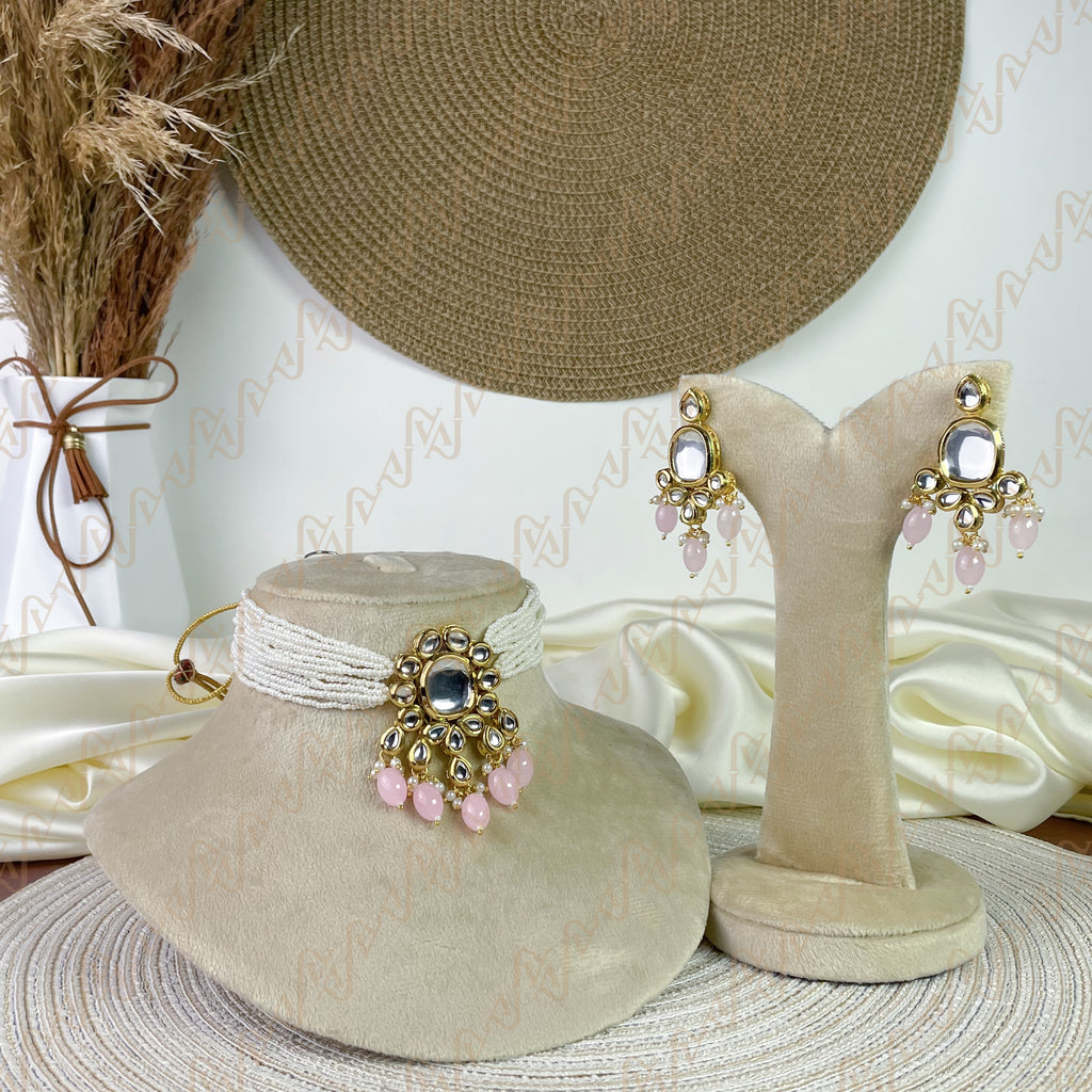 Pearl Symphony Kundan Choker Set