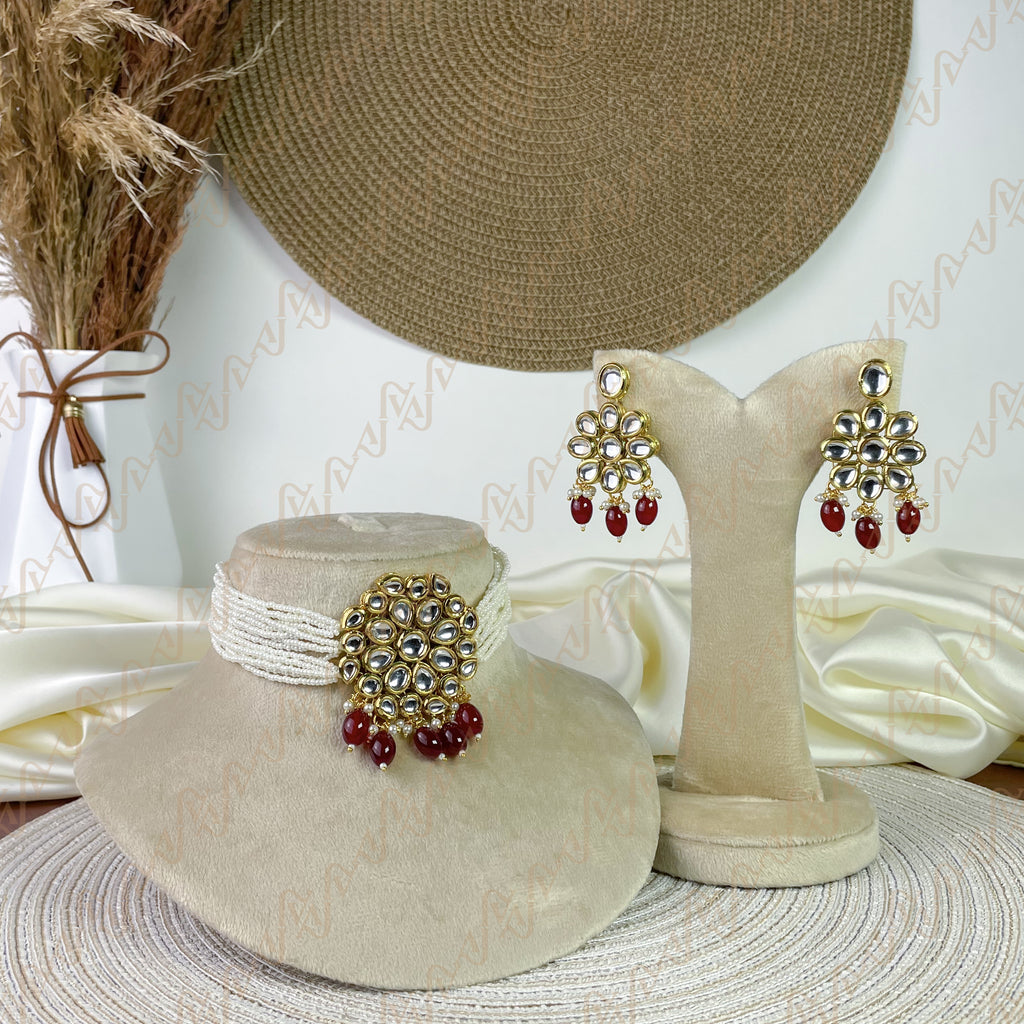 Pure Grace Kundan Choker Set