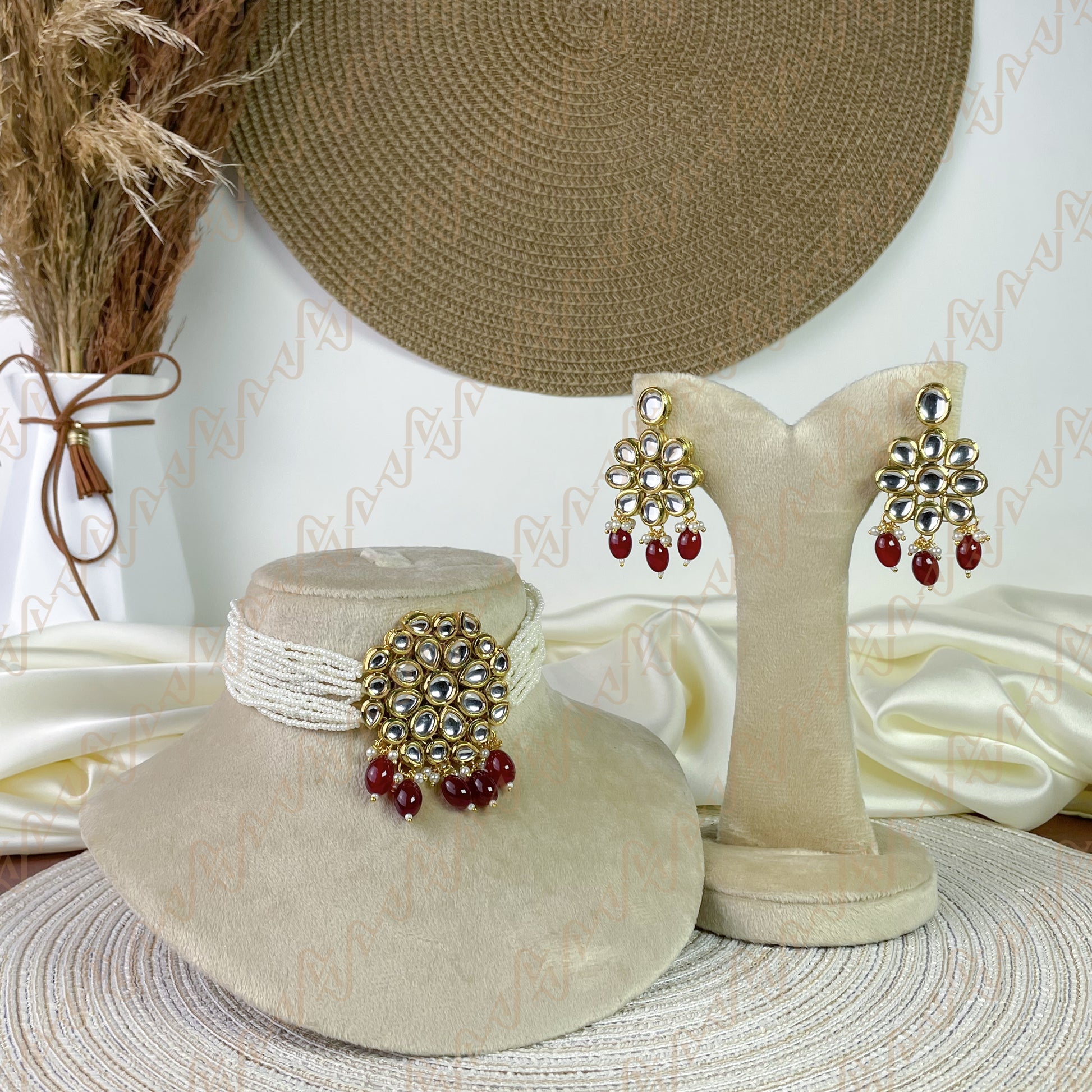 Pure Grace Kundan Choker Set