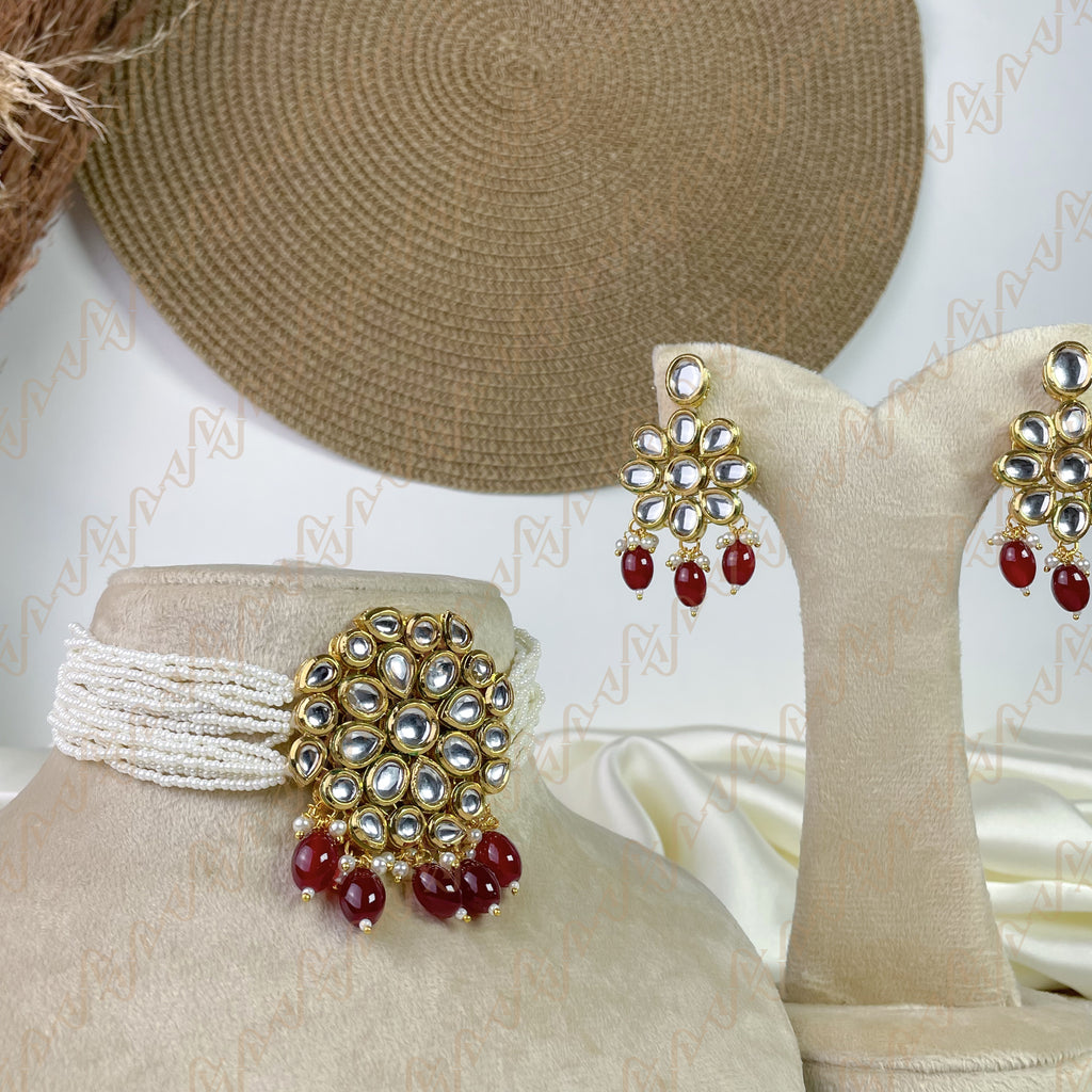Pure Grace Kundan Choker Set