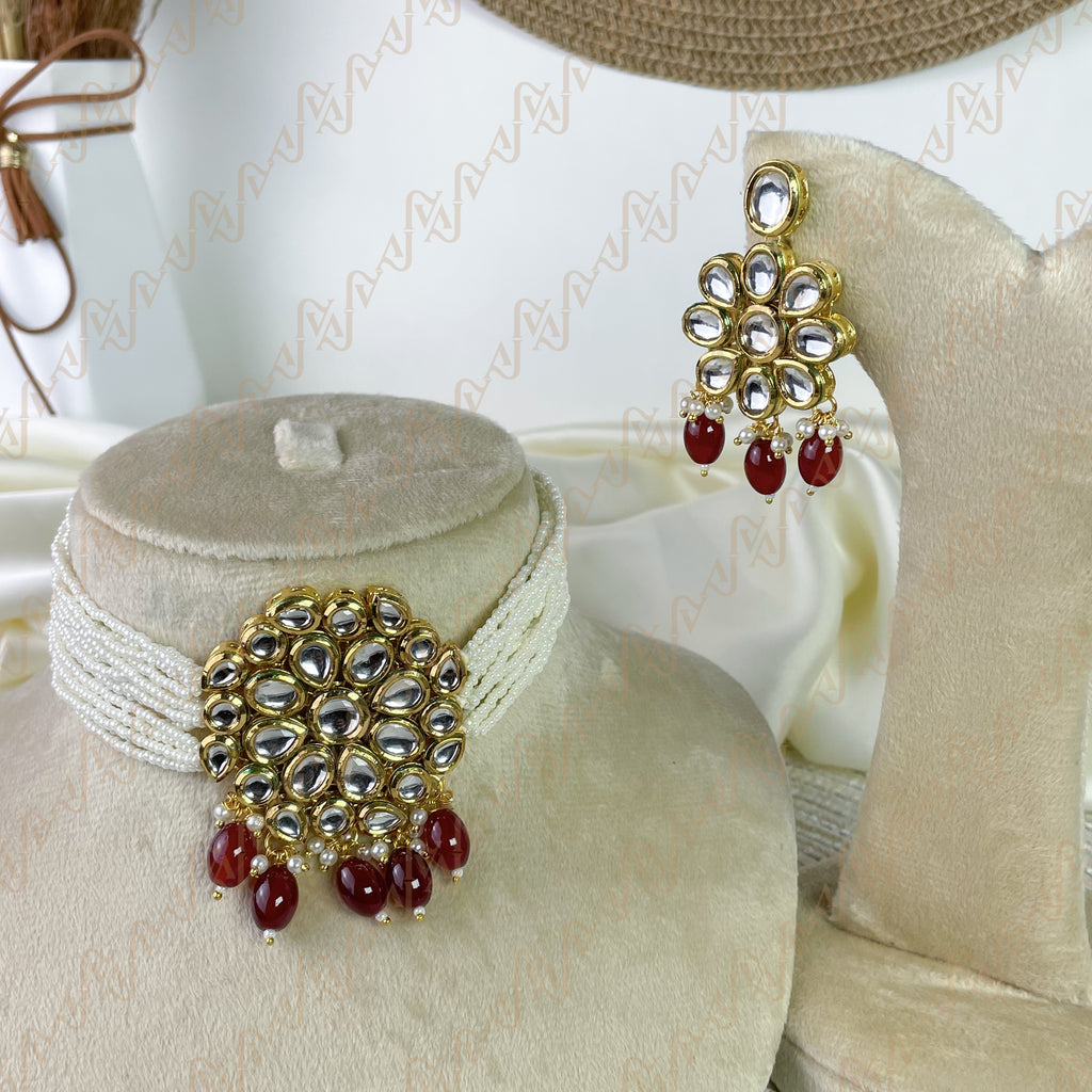 Pure Grace Kundan Choker Set
