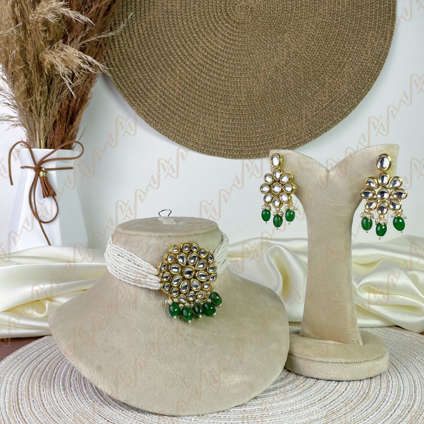 Pure Grace Kundan Choker Set