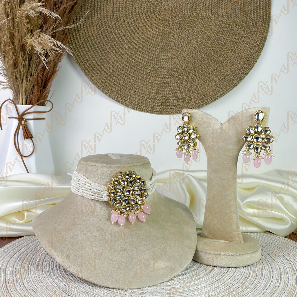 Pure Grace Kundan Choker Set