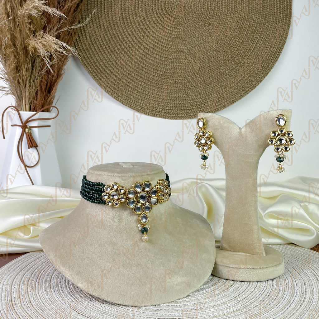 Divine Elegance Kundan Choker Set