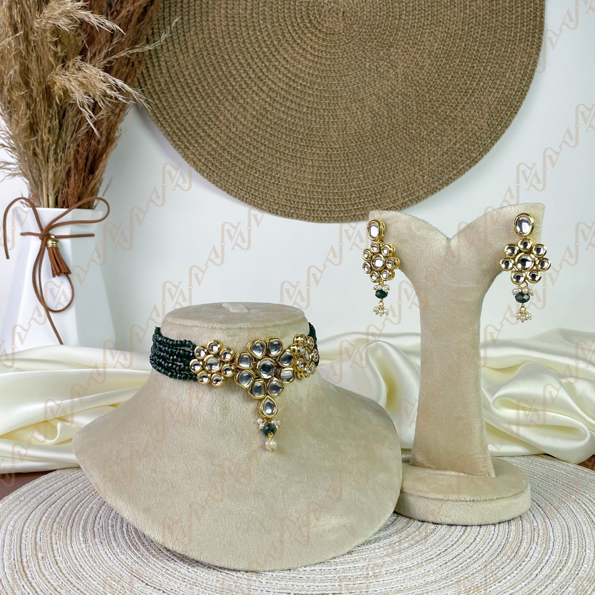 Divine Elegance Kundan Choker Set