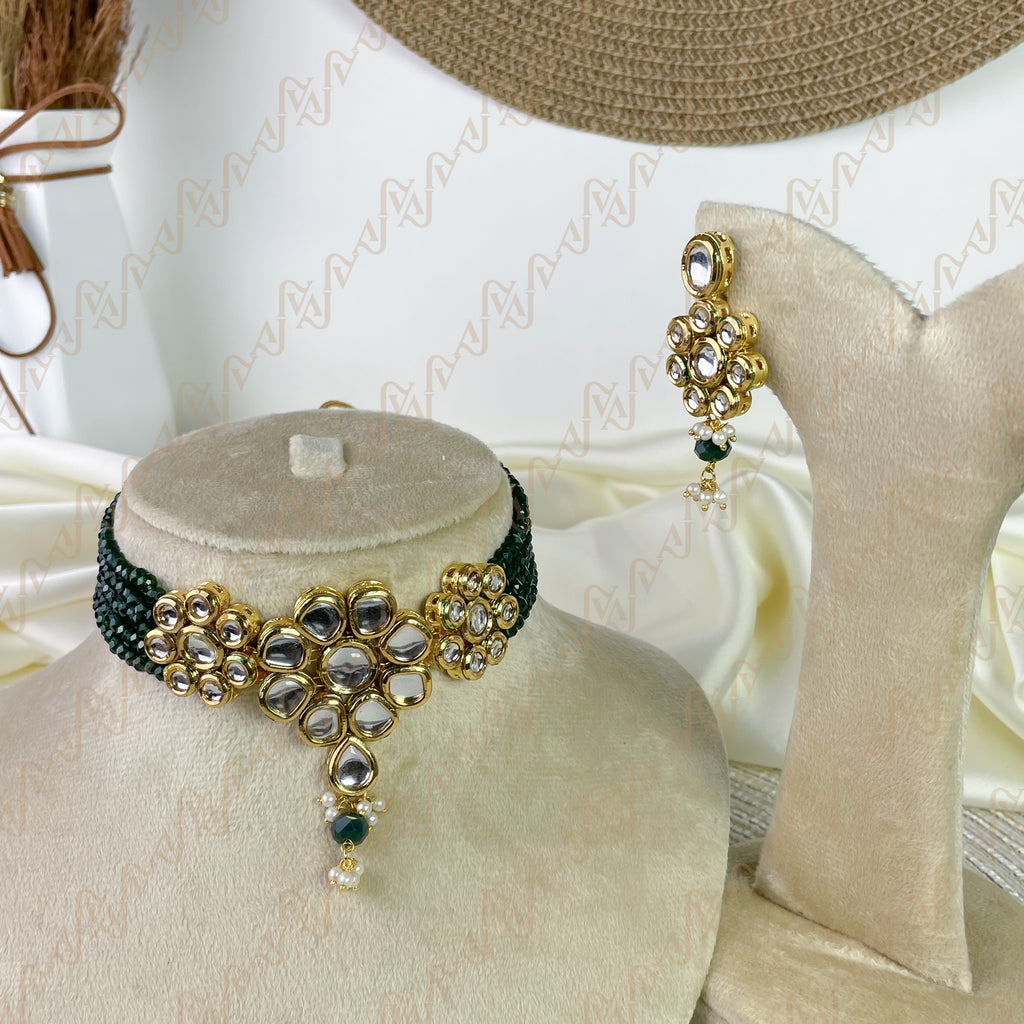 Divine Elegance Kundan Choker Set