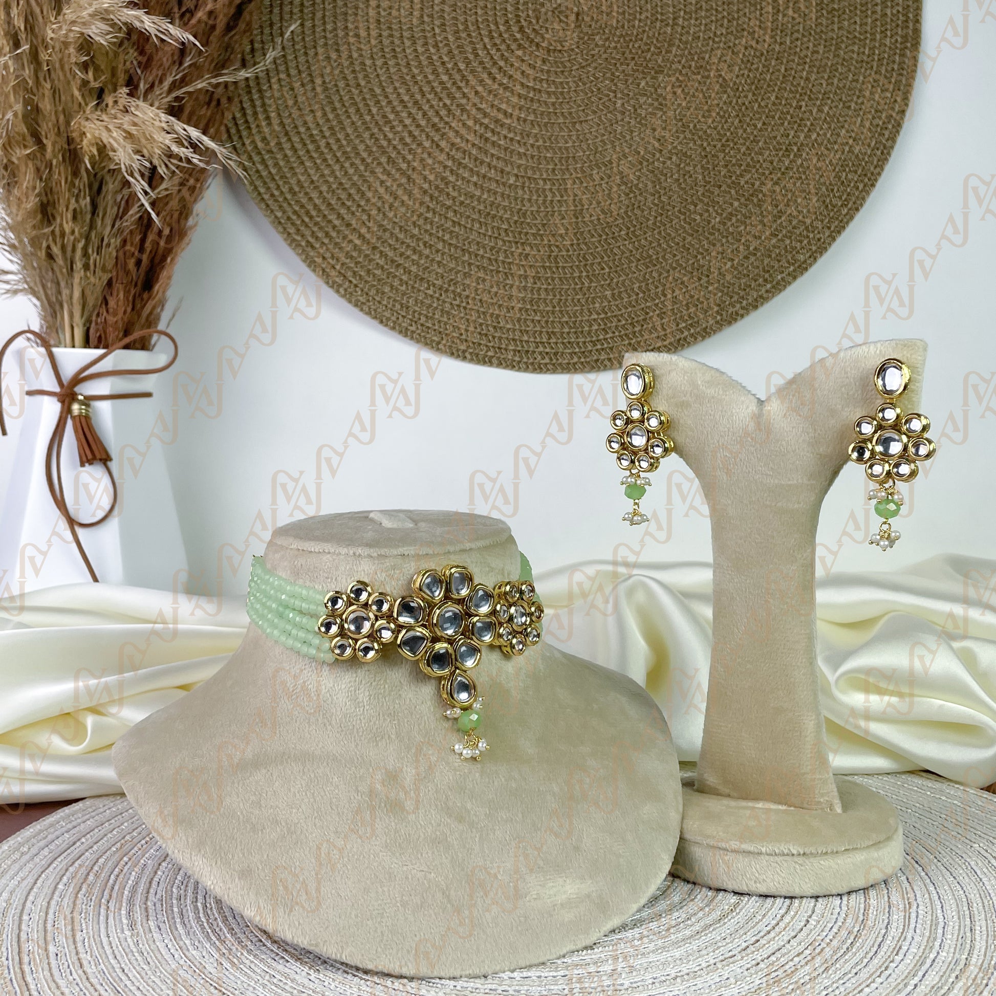 Divine Elegance Kundan Choker Set