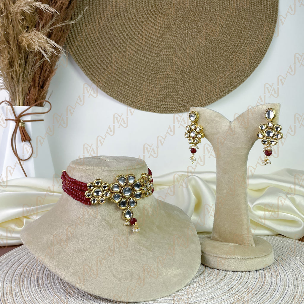 Divine Elegance Kundan Choker Set