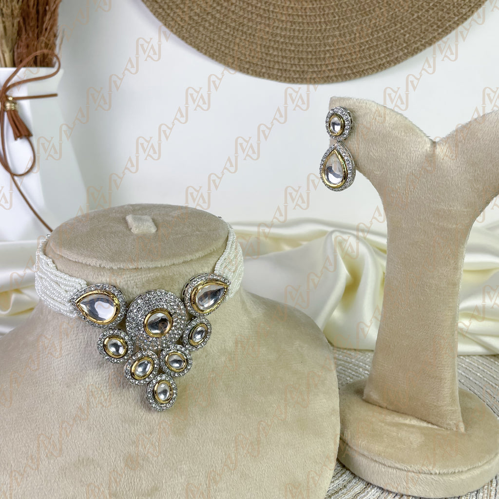 Graceful Glow Kundan Choker Set