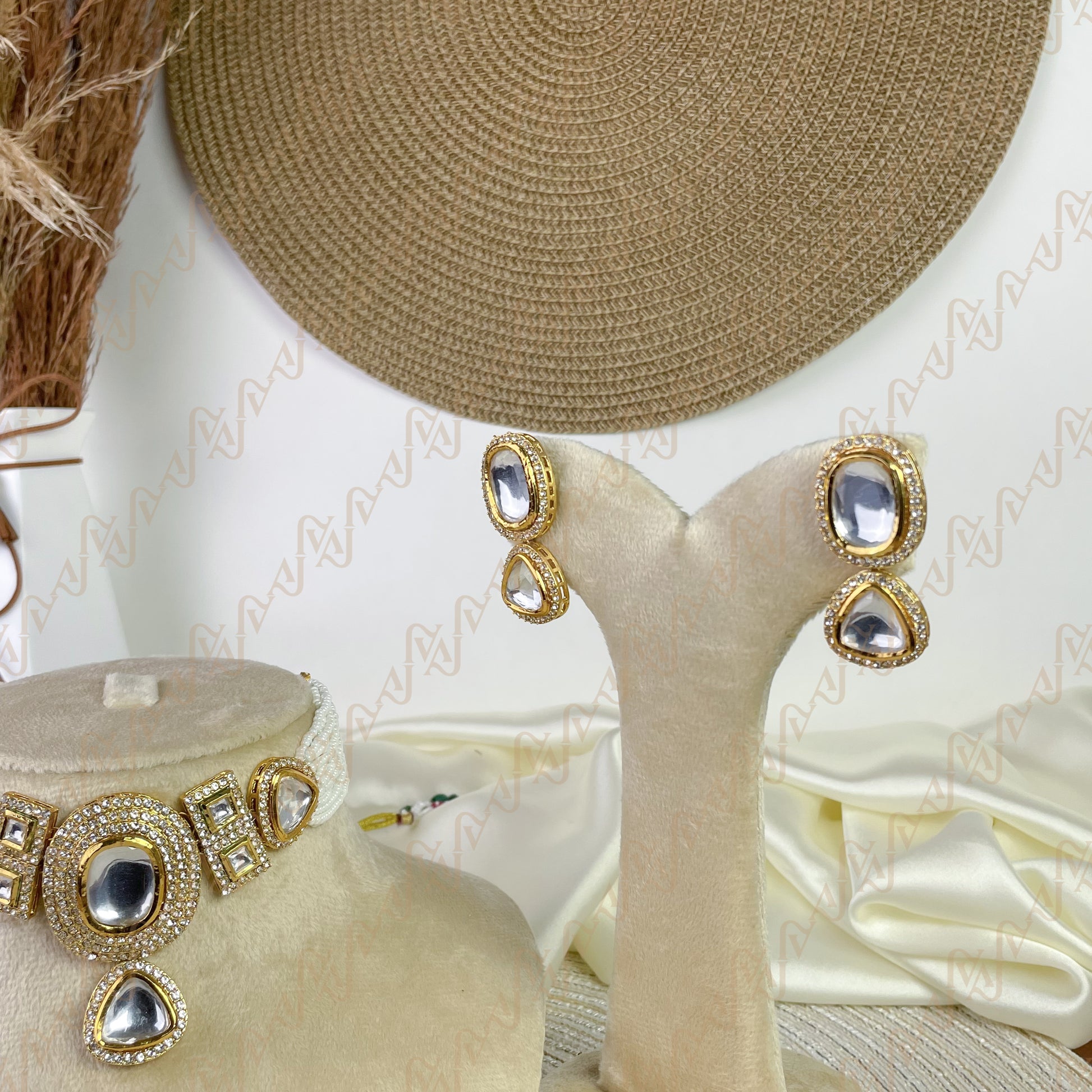 Jewel Bloom Kundan Choker Set