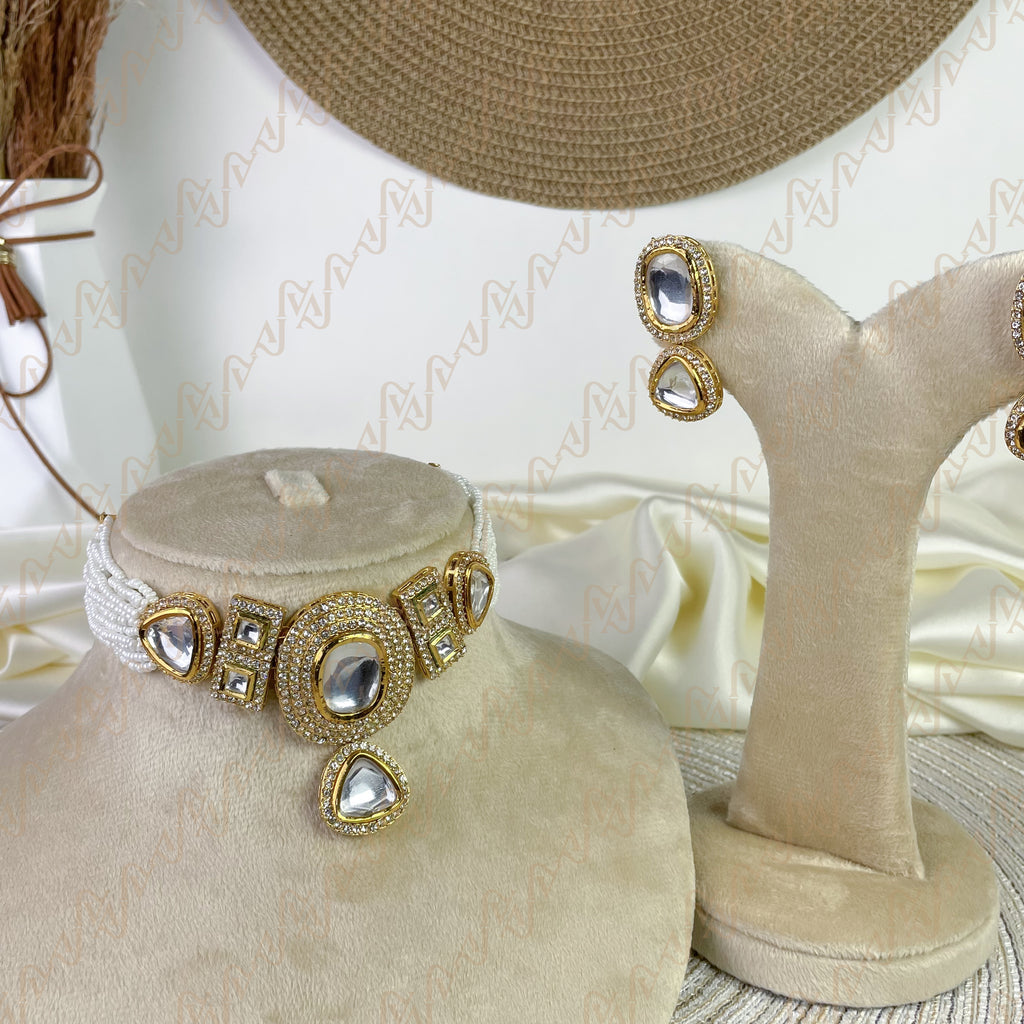 Jewel Bloom Kundan Choker Set