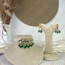 Sparkle Drop Kundan Choker Set