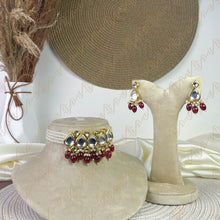 Sparkle Drop Kundan Choker Set