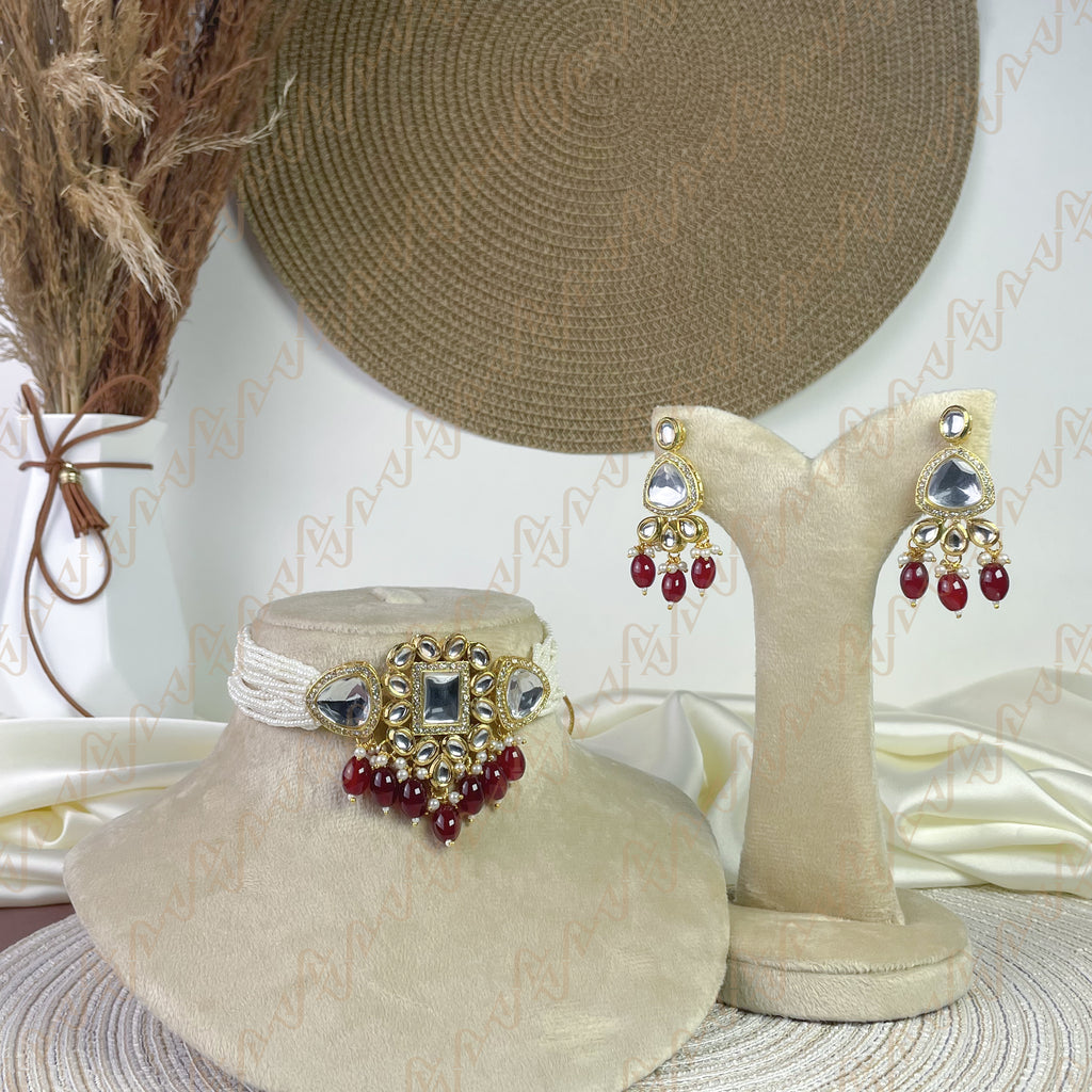 Blooming Radiance Kundan Choker Set