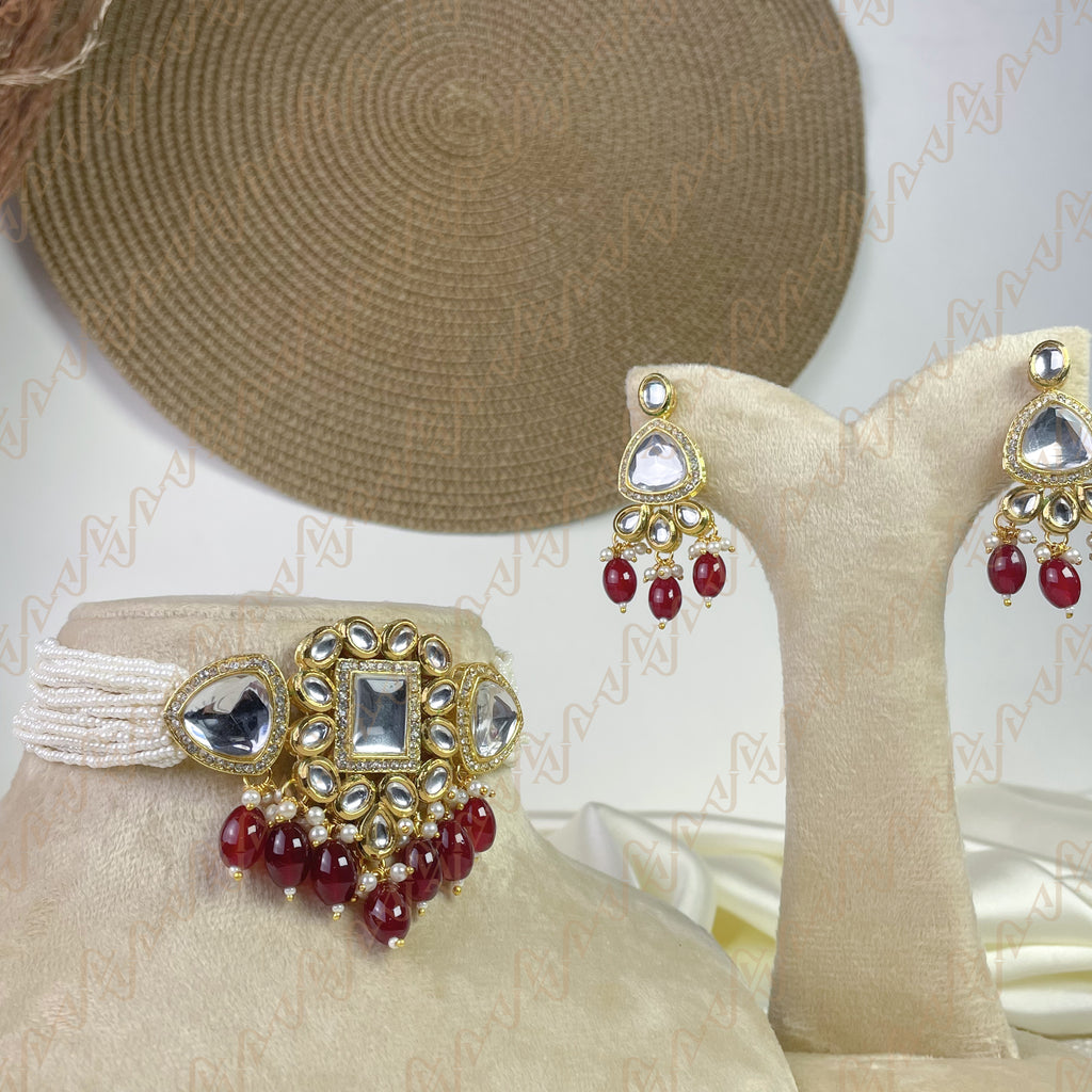 Blooming Radiance Kundan Choker Set