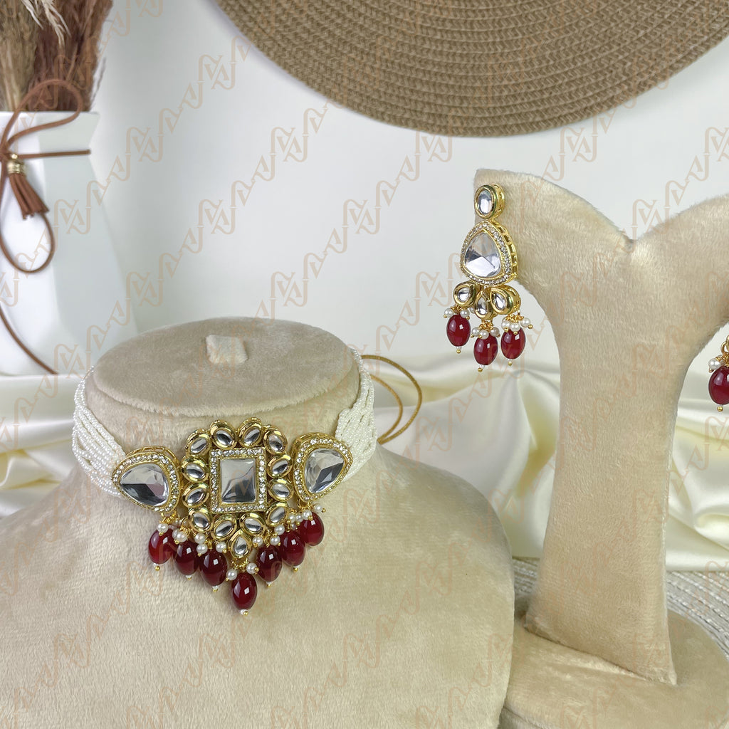 Blooming Radiance Kundan Choker Set