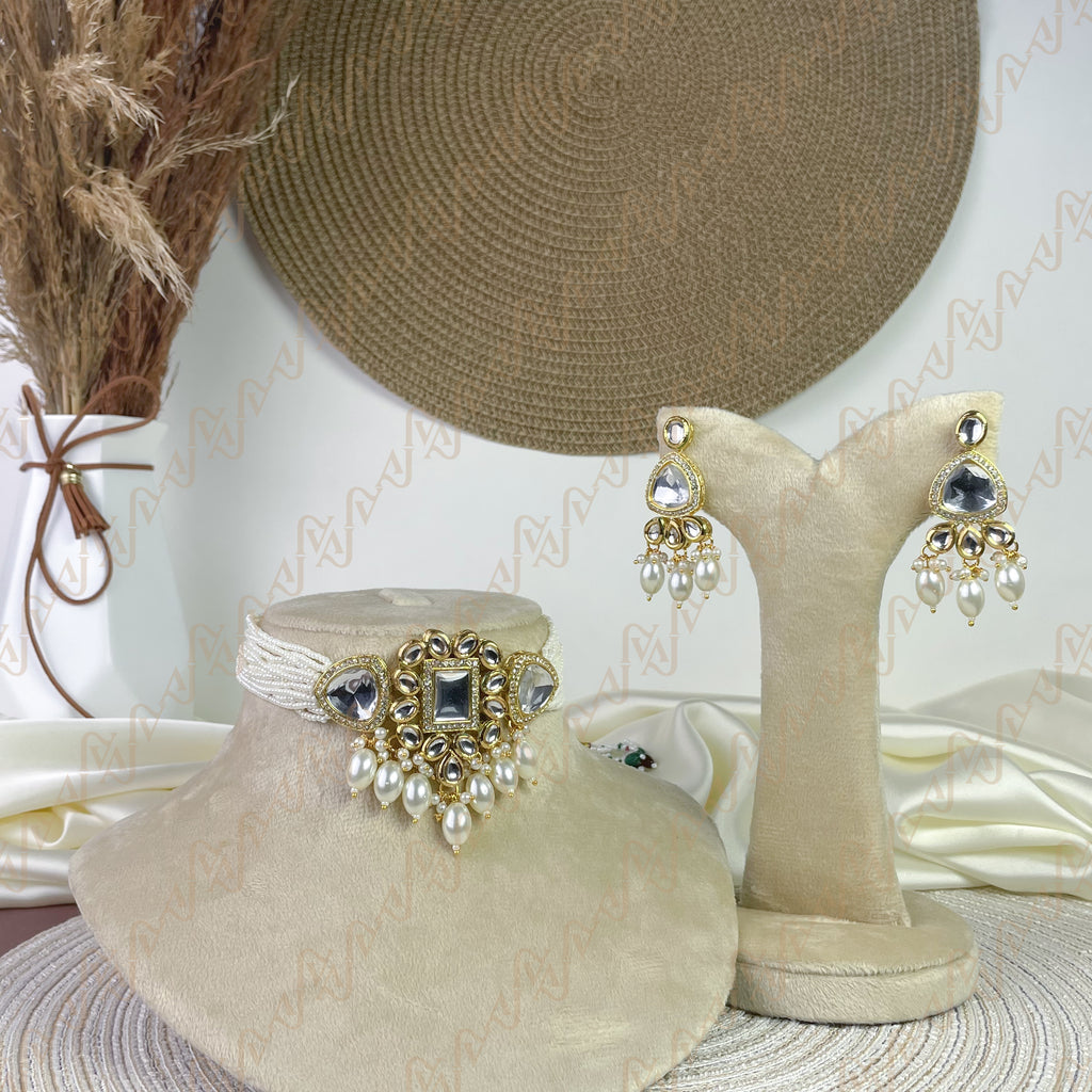 Blooming Radiance Kundan Choker Set