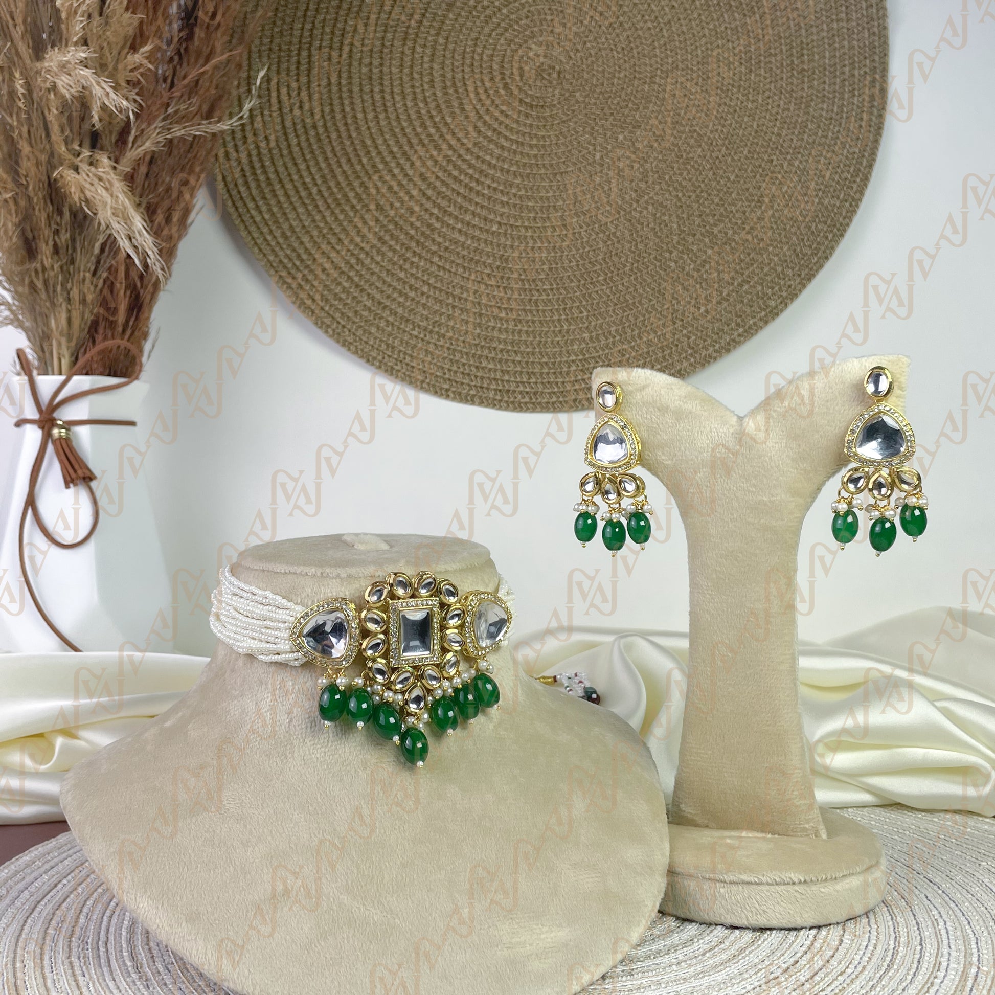 Blooming Radiance Kundan Choker Set