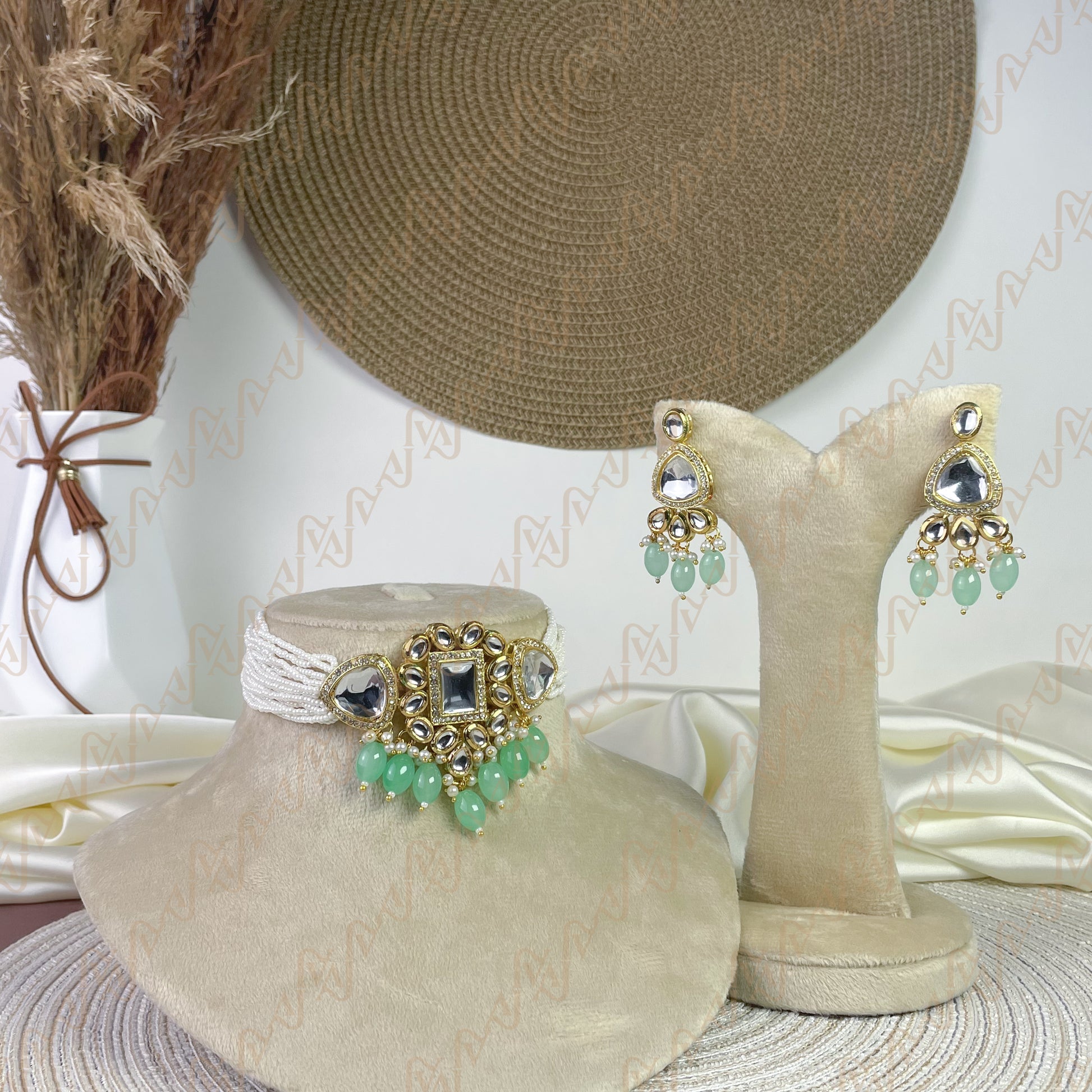 Blooming Radiance Kundan Choker Set