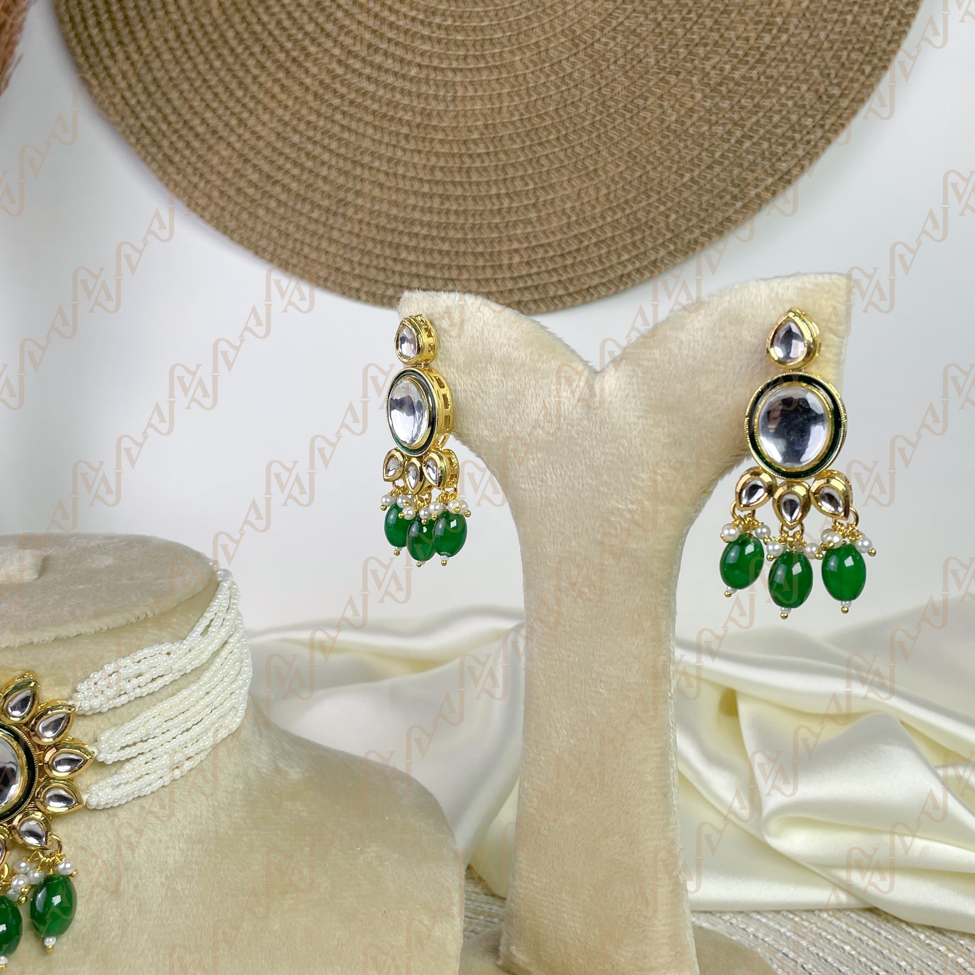 Regal Petal Kundan Choker Set