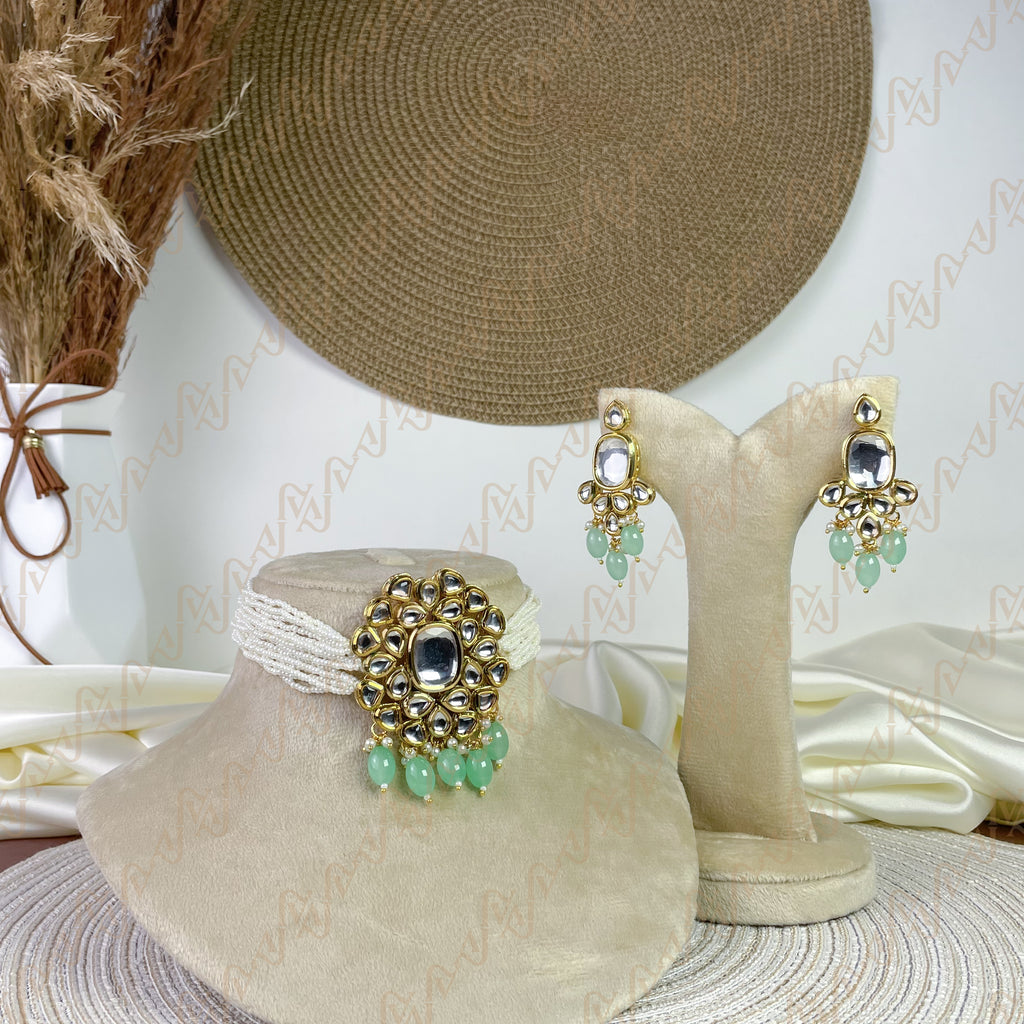 Royal Splendor Kundan Choker Set