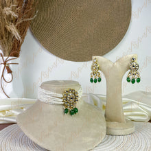 Elegant Pearl Kundan Choker Set