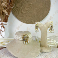 Elegant Pearl Kundan Choker Set