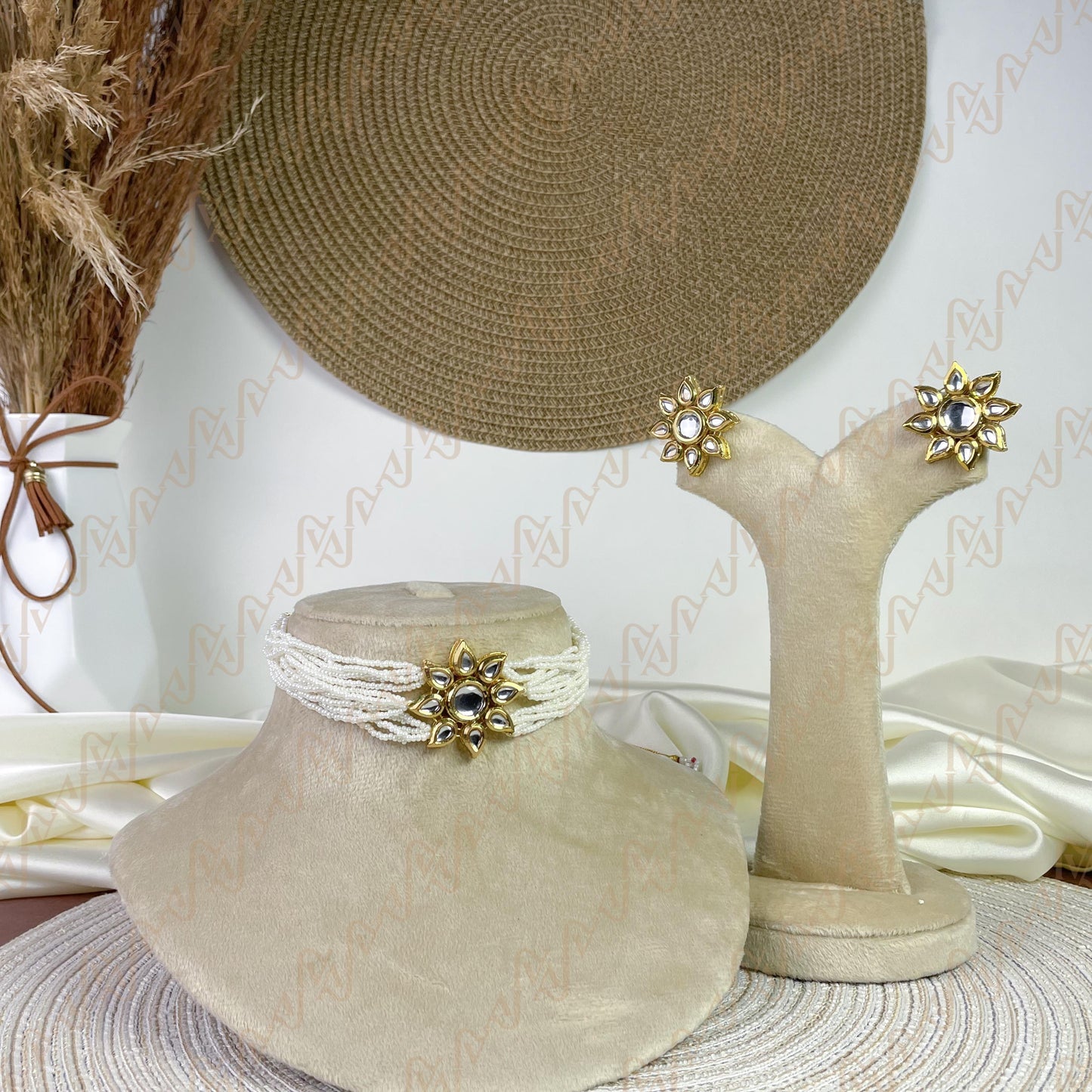 Dream Pearl Kundan Choker Set