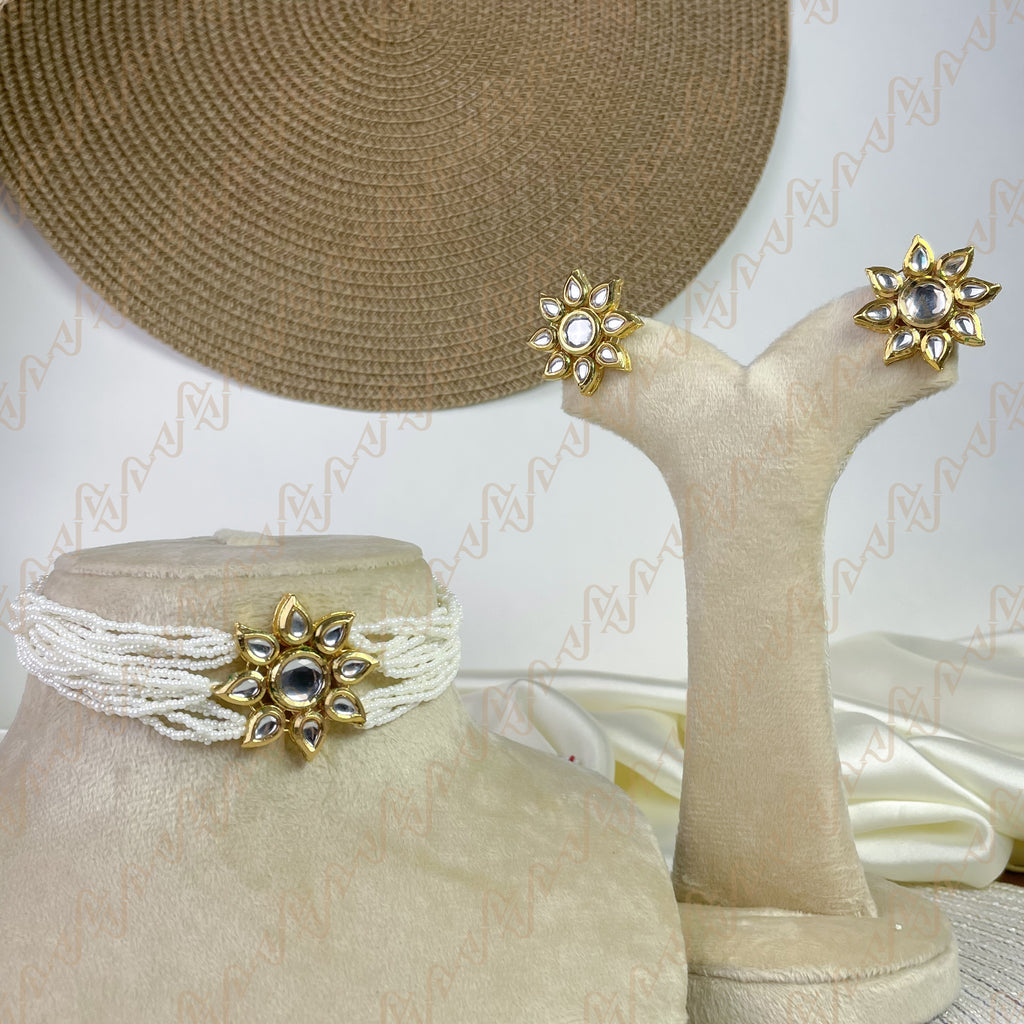Dream Pearl Kundan Choker Set