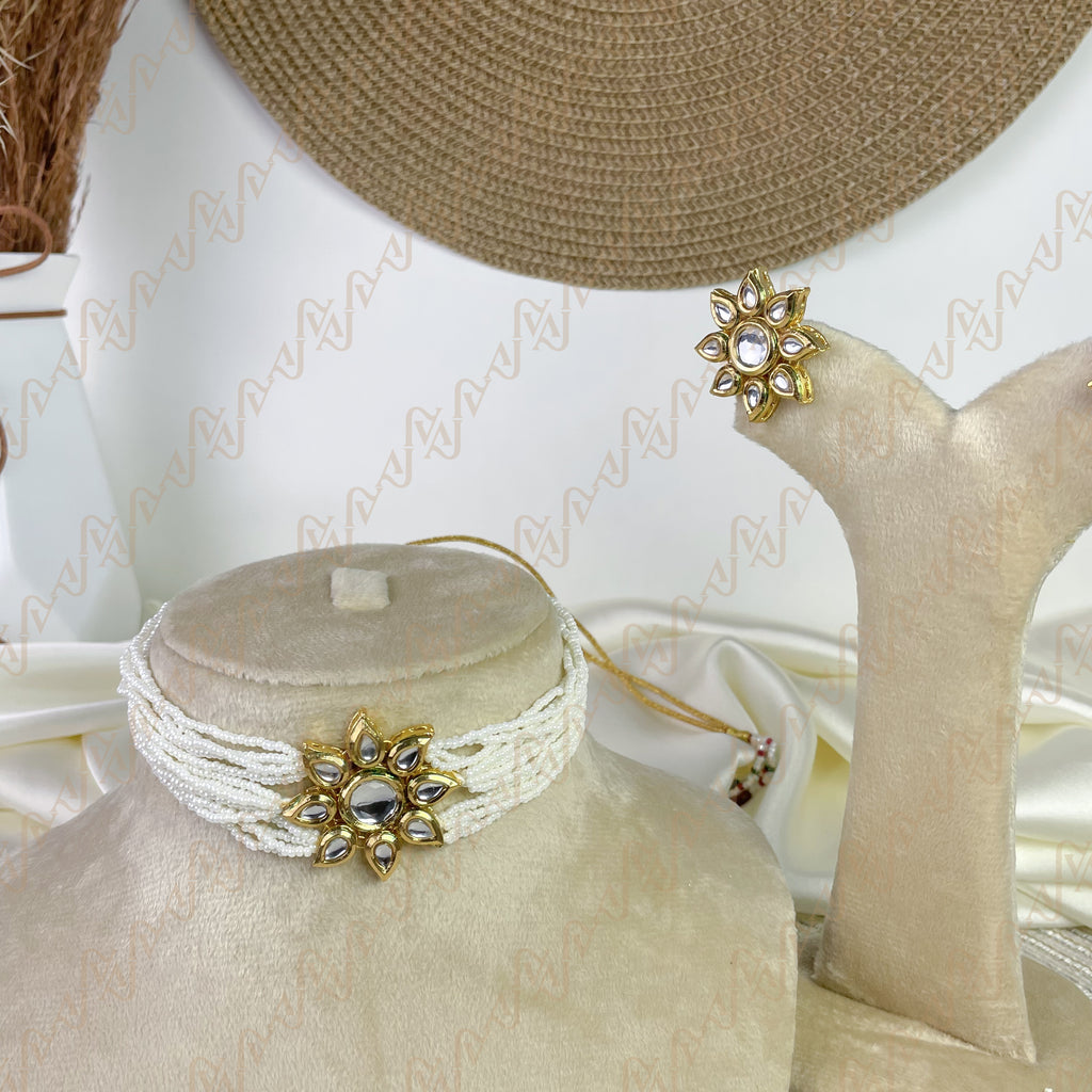 Dream Pearl Kundan Choker Set