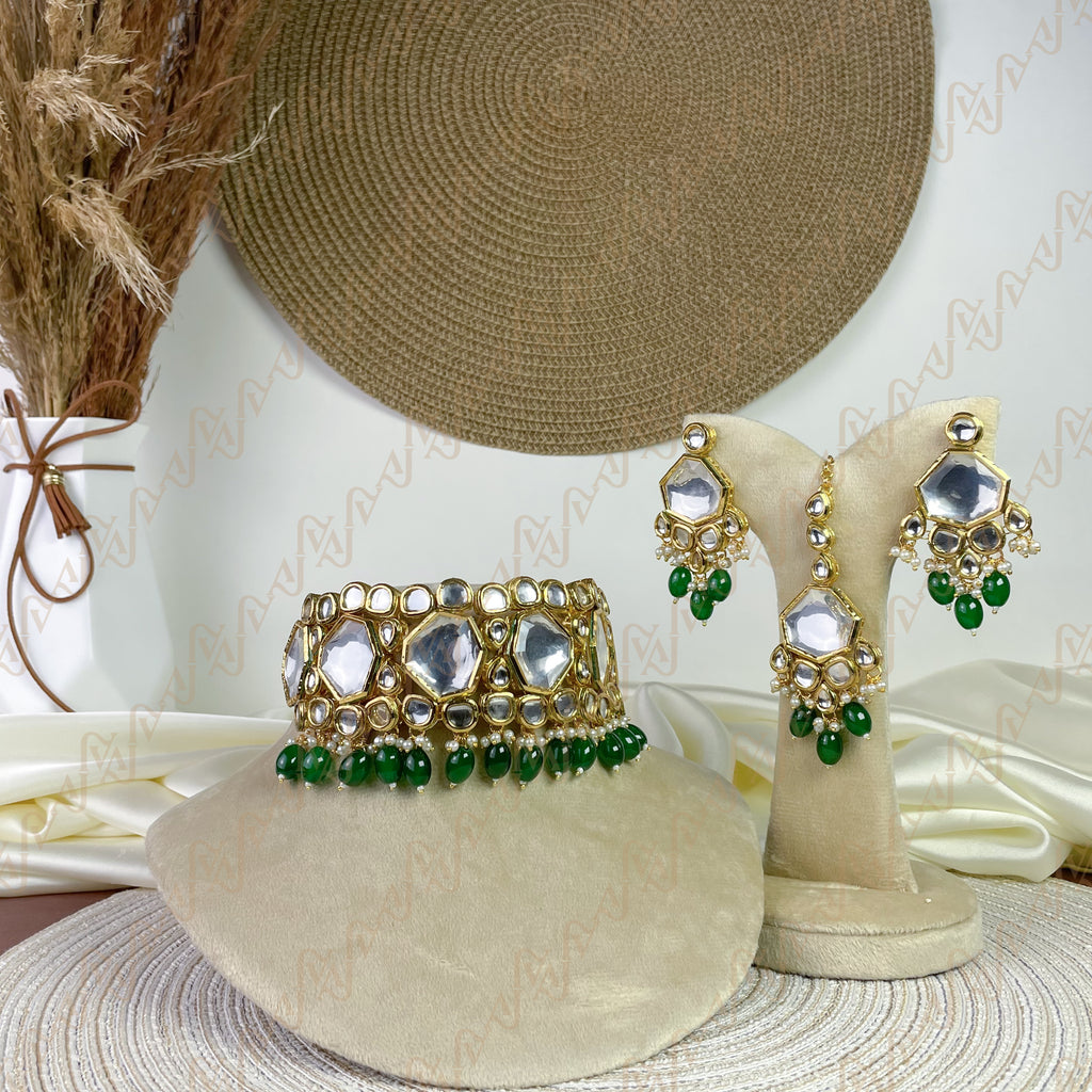 Eternal Blossom Kundan Choker Set