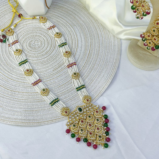 ROYAL MULTI TINT RAJWARI MALA